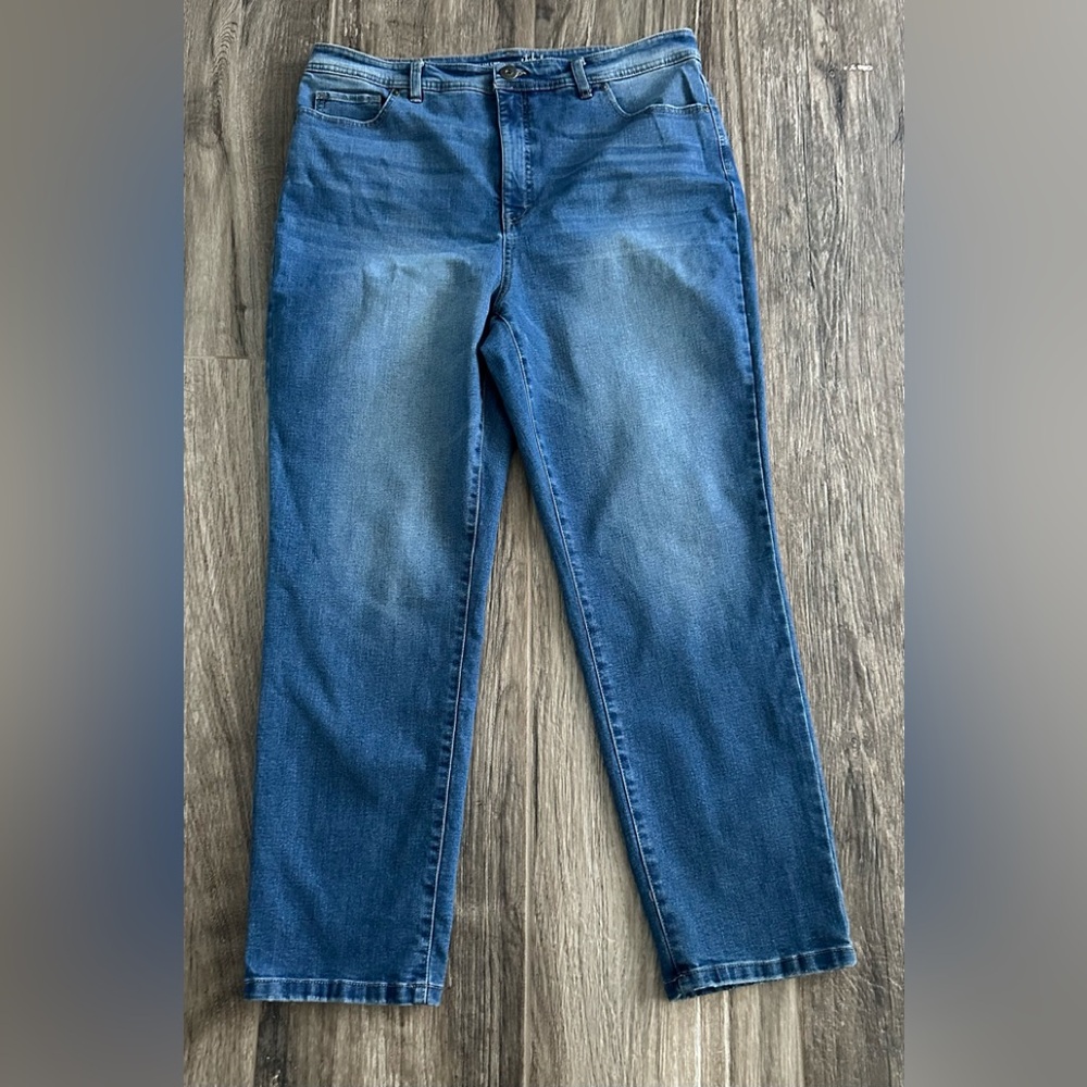 Style & Co. Women's Slim Leg Blue Jeans